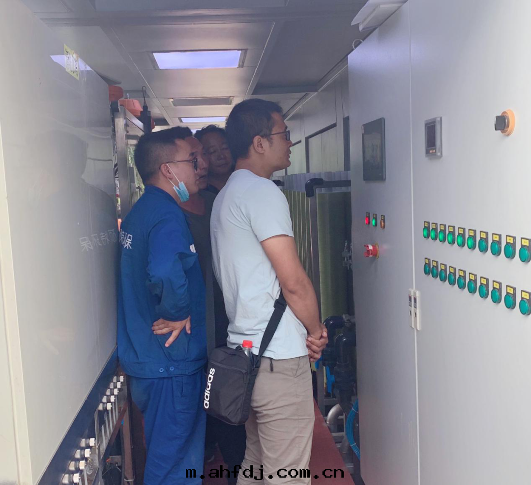 甯洱縣(xiàn)住建局(jú)領導莅臨碩特(tè)环保甯洱項目指導工作(zuò)